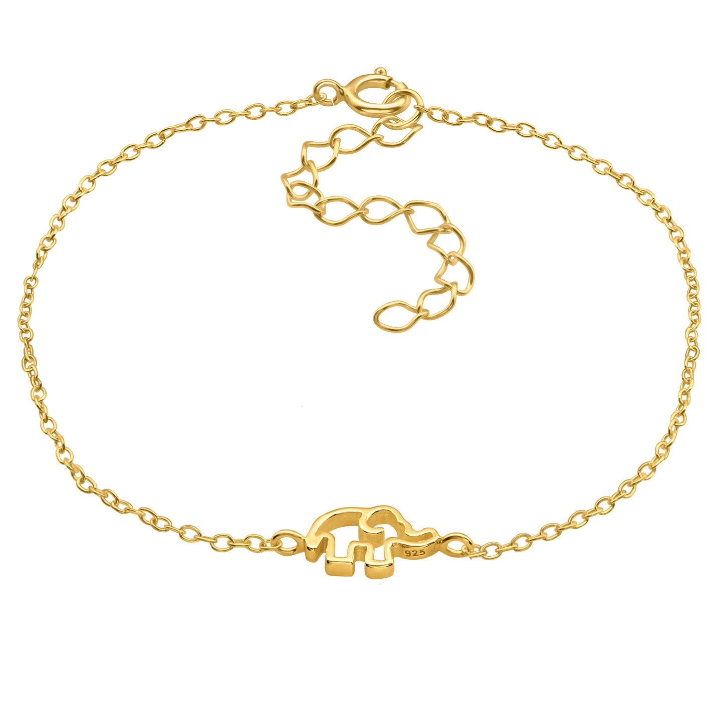 Elephant Bracelet – 925 Sterling Silver | Belumiee