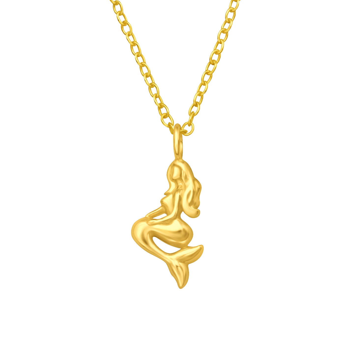 Mermaid Necklace – 925 Sterling Silver | Belumiee