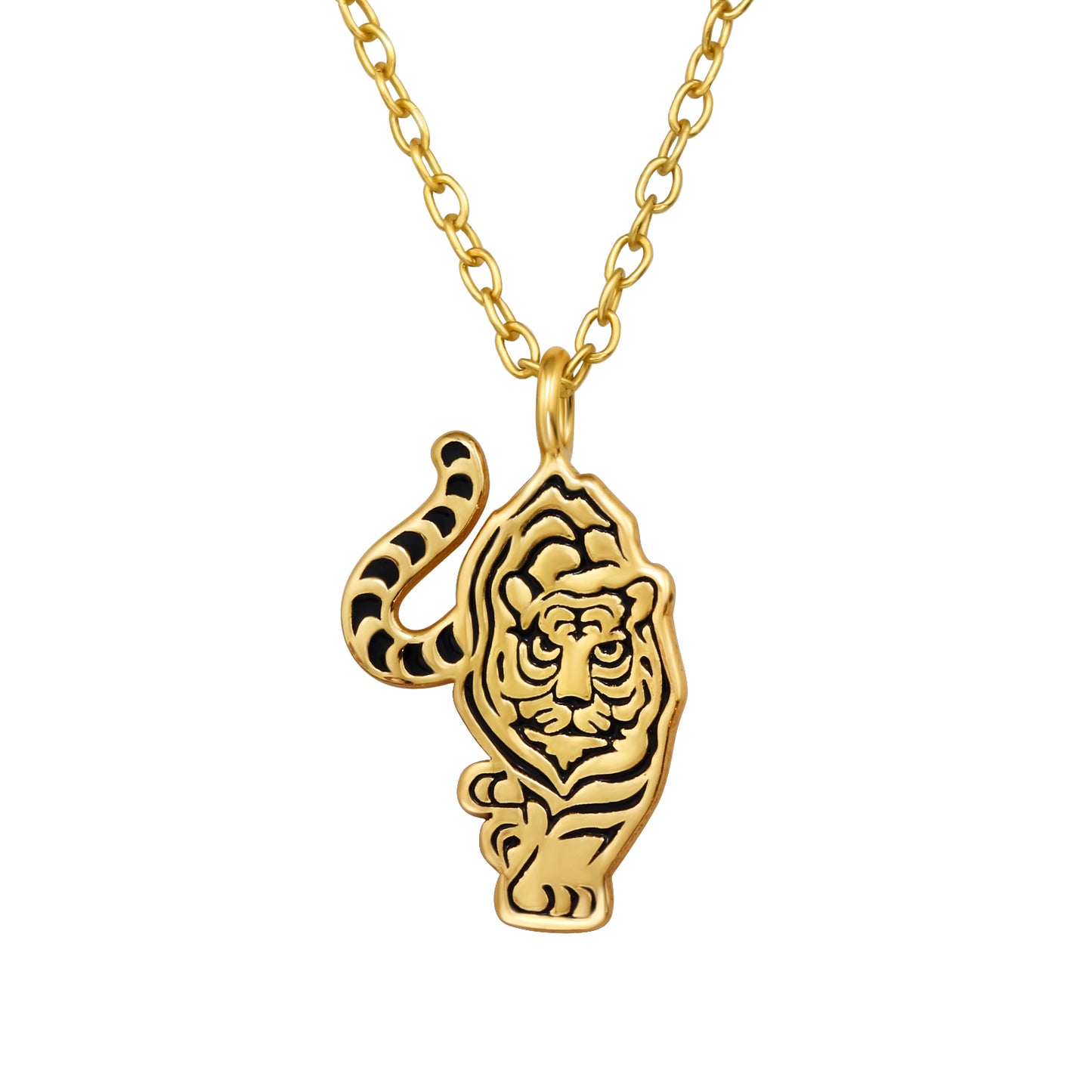 Tiger Necklace – 925 Sterling Silver | Belumiee