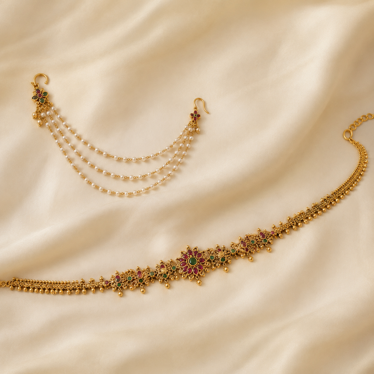 Belumiee ear chains and waist chains collection