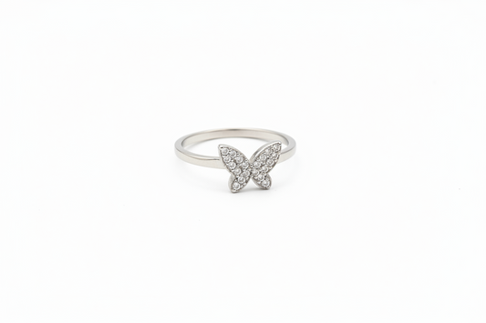 Butterfly Design Ring - 925 Sterling Silver | Belumiee