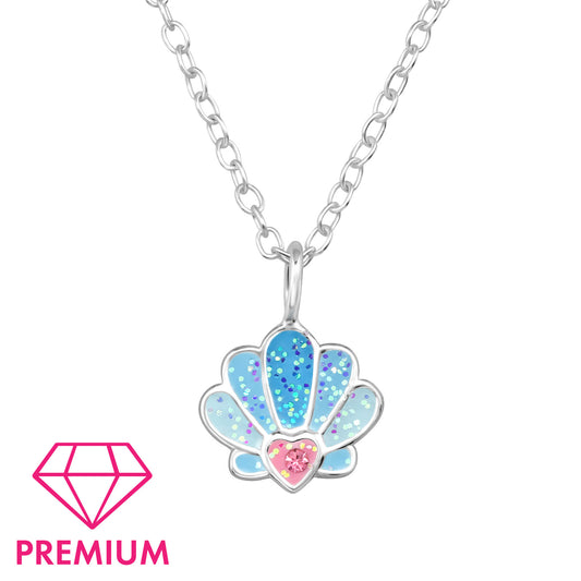 Kids Shell Necklace – 925 Sterling Silver | Belumiee