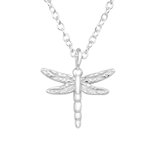 Dragonfly Necklace – 925 Sterling Silver | Belumiee