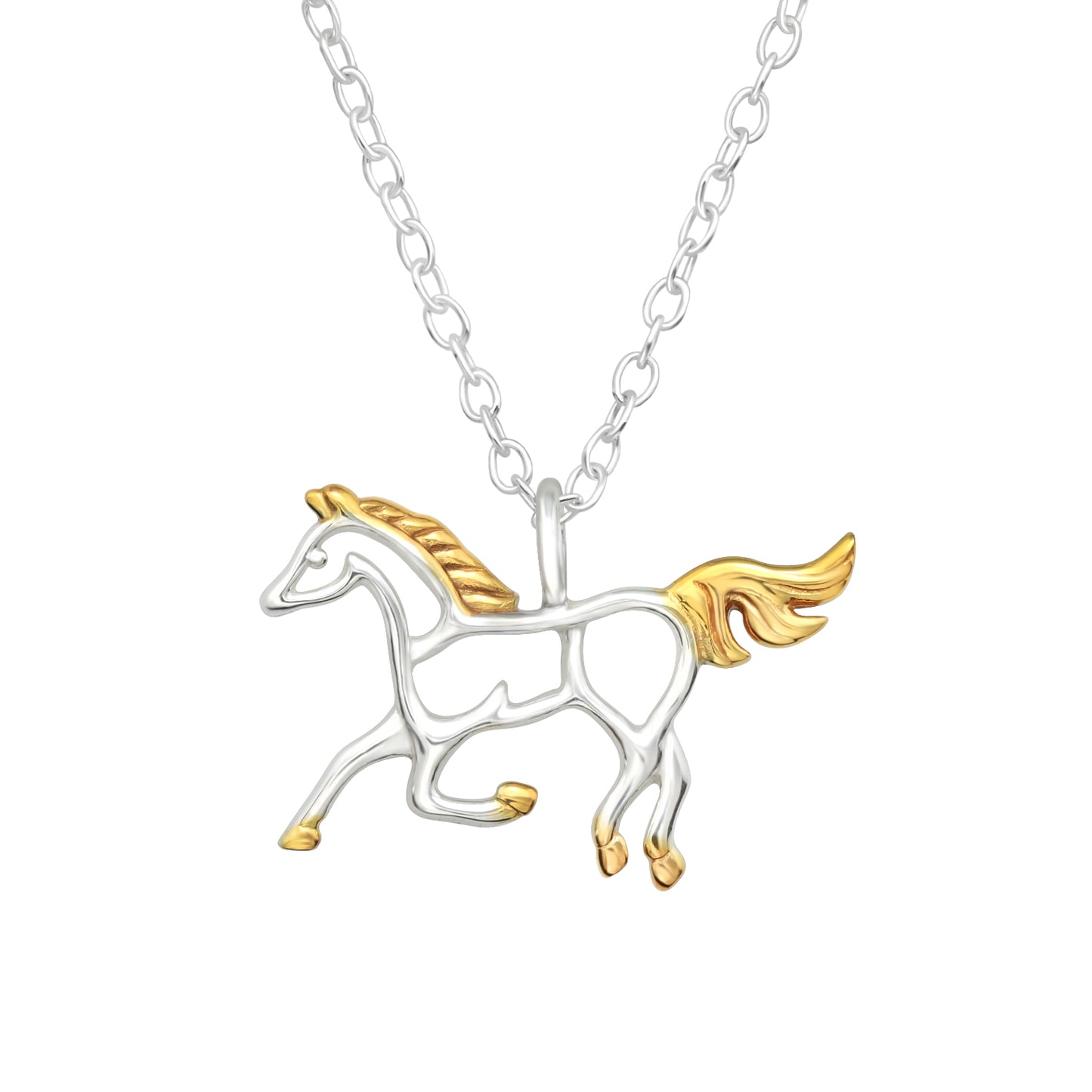 Horse Necklace – 925 Sterling Silver | Belumiee